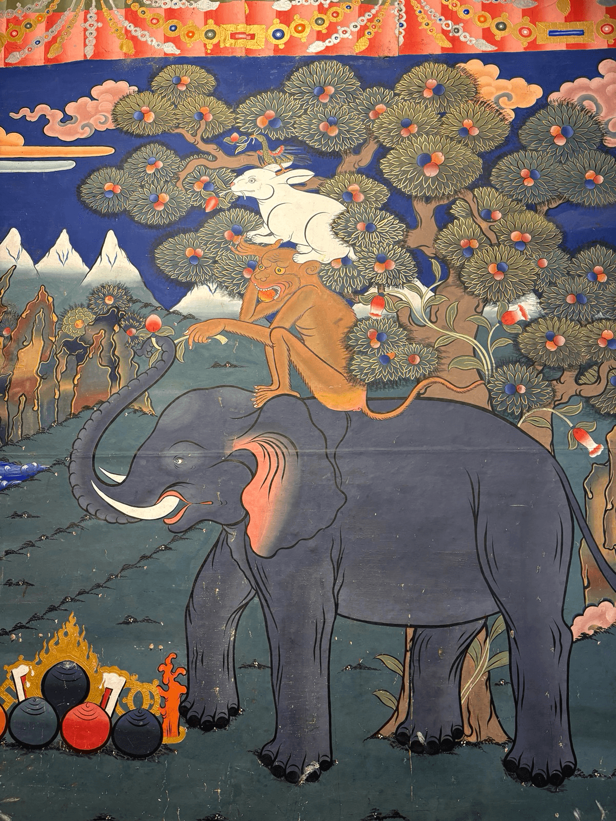 The four harmonious friends: teamwork in Bhutan